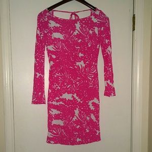 MILLY of New York Pink Side Slit Dress Size S